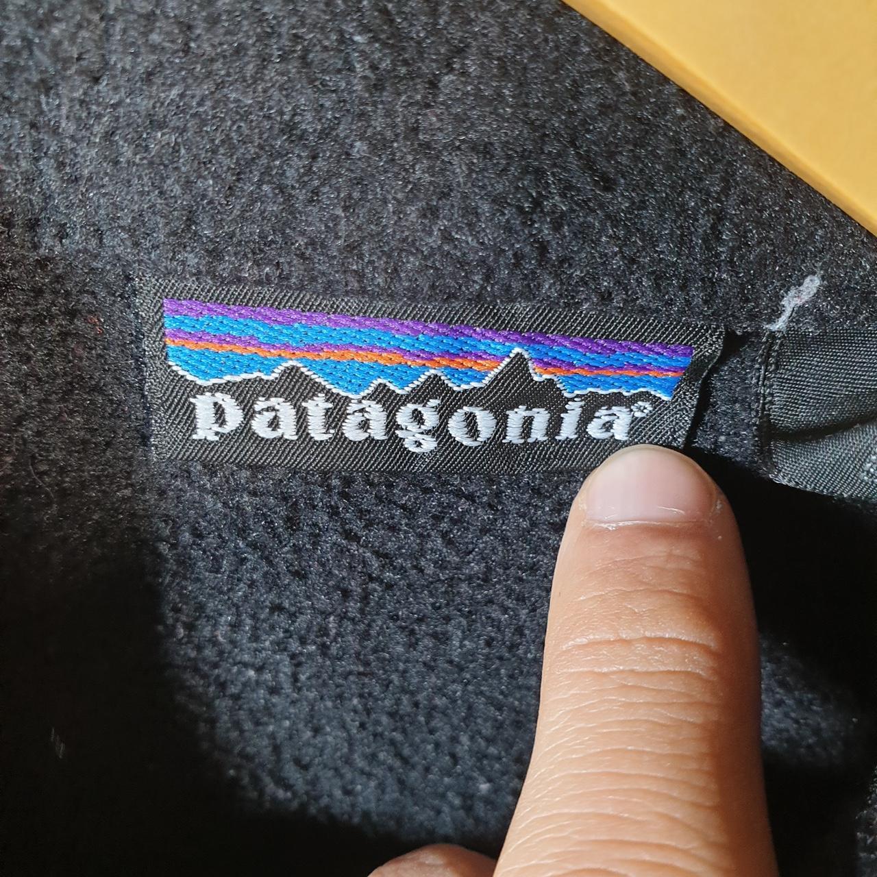 Vintage Patagonia 90s USA Better Sweater 1/4 Zip Pullover Sweatshirt Men’s Large Black