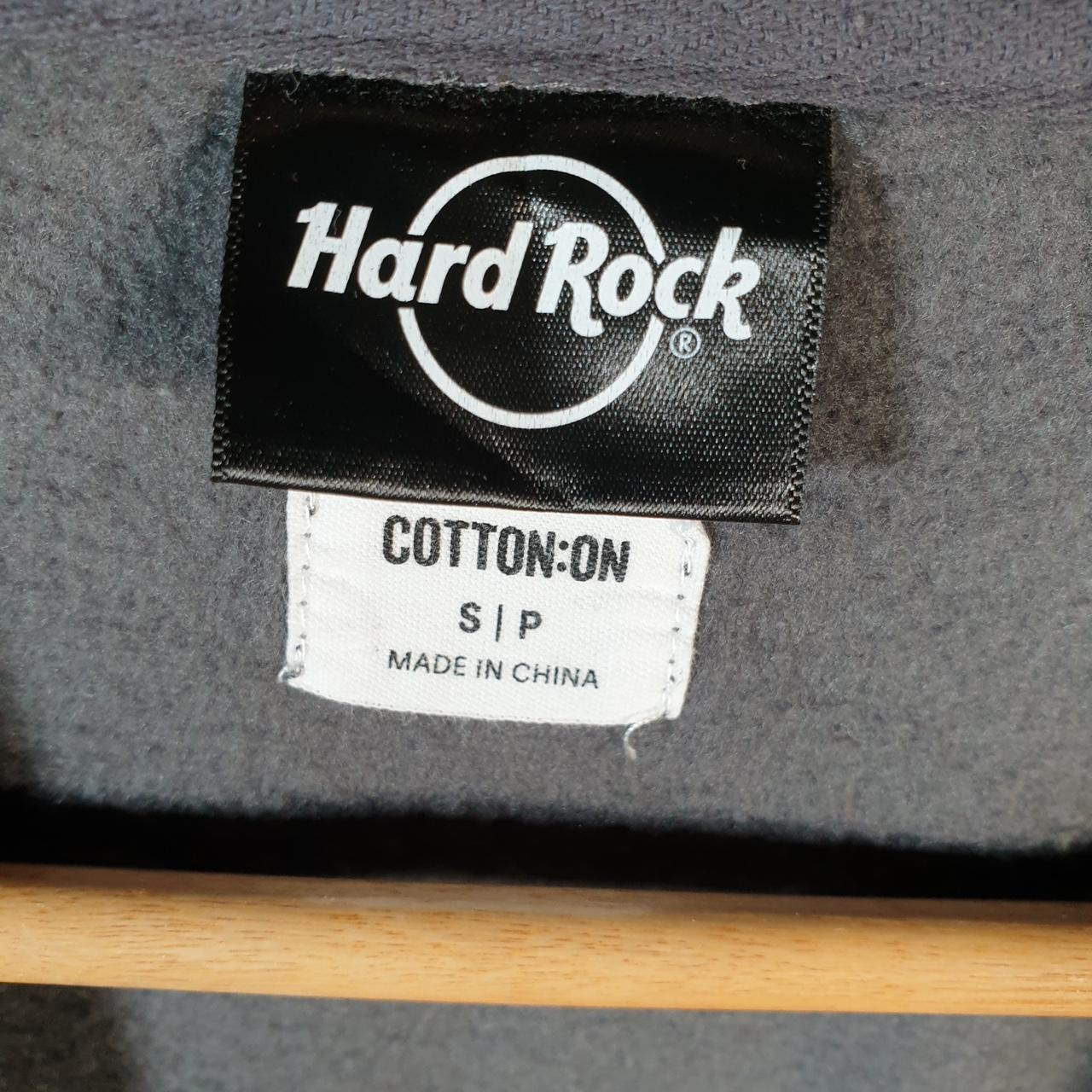 Vintage Hard Rock Cafe Sweatshirt Mens Small Grey USA Embroidered
