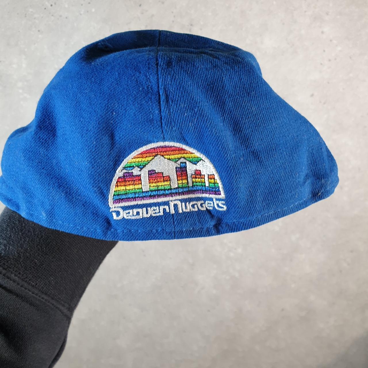 Vintage NFL New Era Denver Nuggets Harwood Classics Adjustable Cap Men’s USA 7 3/8 C8557