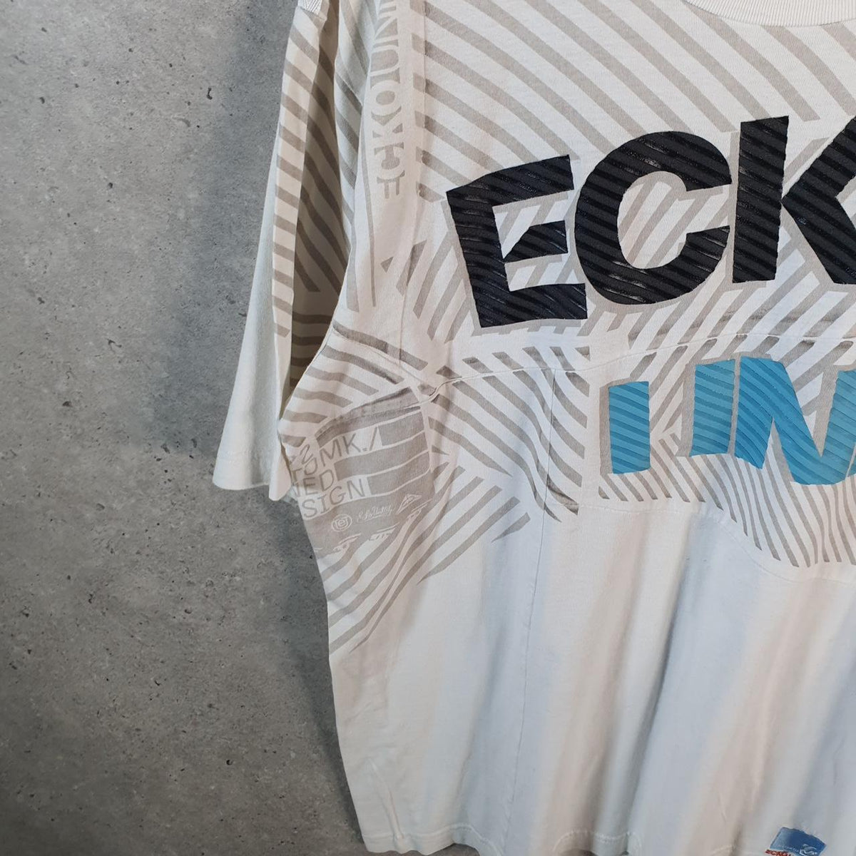 Vintage Ecko Unltd. Y2K T Shirt Men’s XL White Casual Sports Logo Athletic