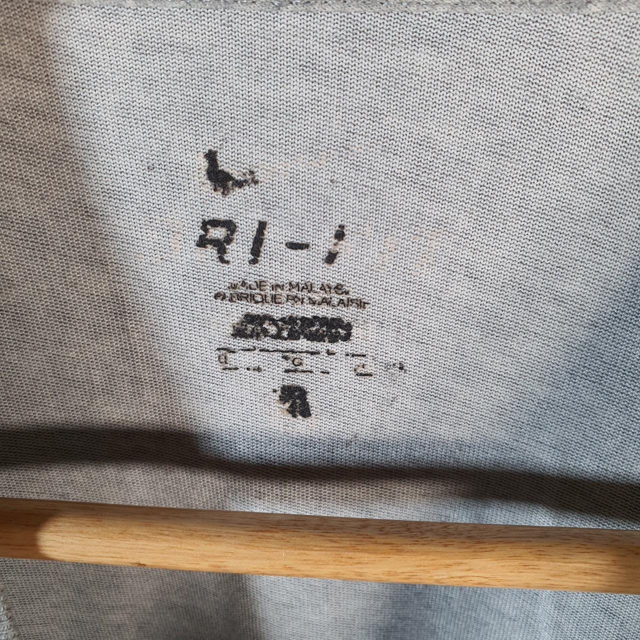 Vintage Nike Dri Fit Running T Shirt Shirt Men’s Large Grey Logo Swoosh Athletic C9864