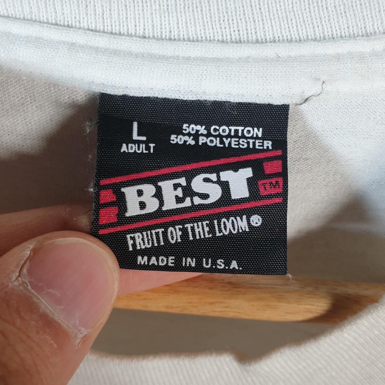 Vintage Fruit of the Loom St Vincent’s Academy Basketball 90s USA Single Stitch T Shirt Men’s Large White