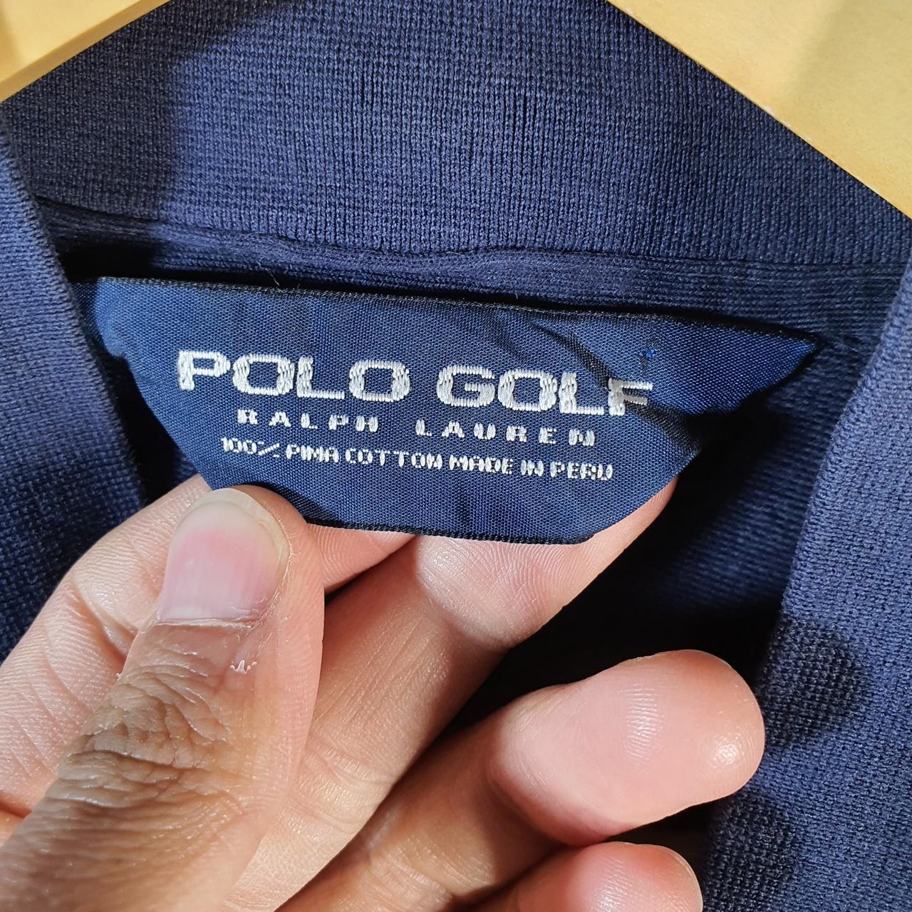 Vintage Ralph Lauren Polo Golf 1/4 Zip Sweatshirt Men’s XL Navy Cotton Pullover