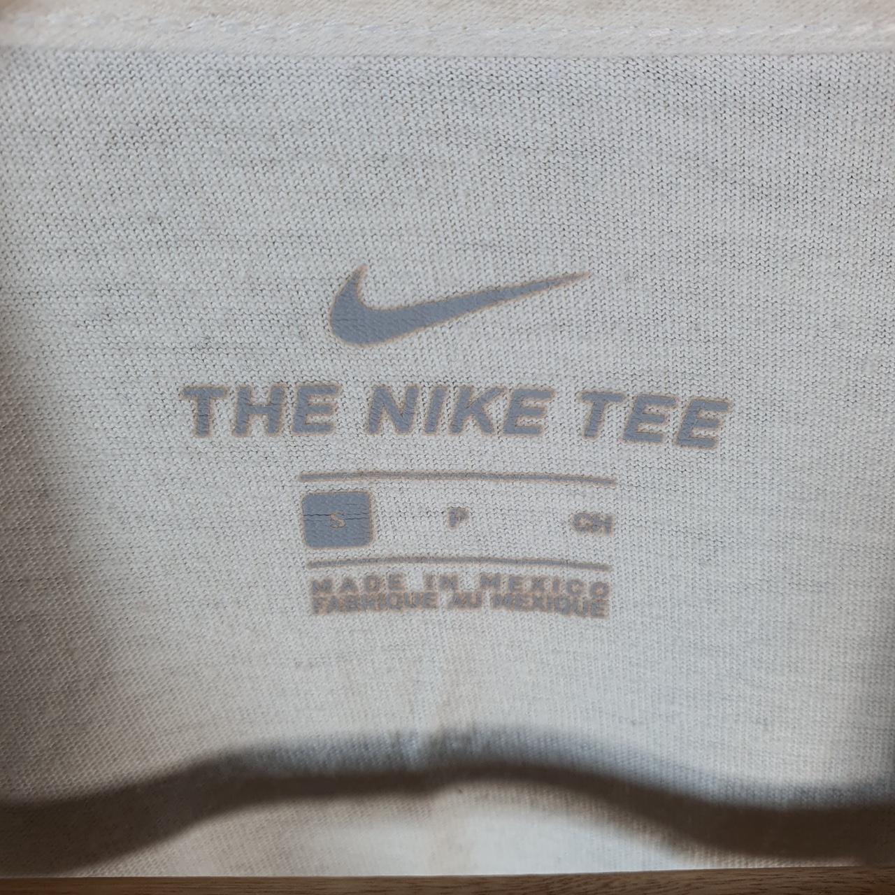 Vintage Nike Just Do It Spellout T Shirt Shirt Men’s Small White Swoosh Logo Athletic C9738