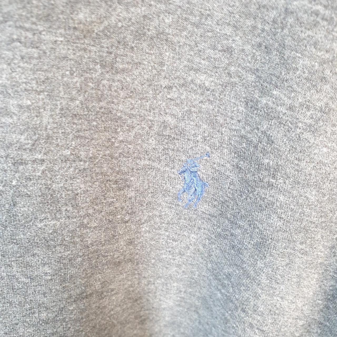 Vintage Ralph Lauren Polo 1/4 Zip Sweatshirt Men’s XL Grey Pullover Pony