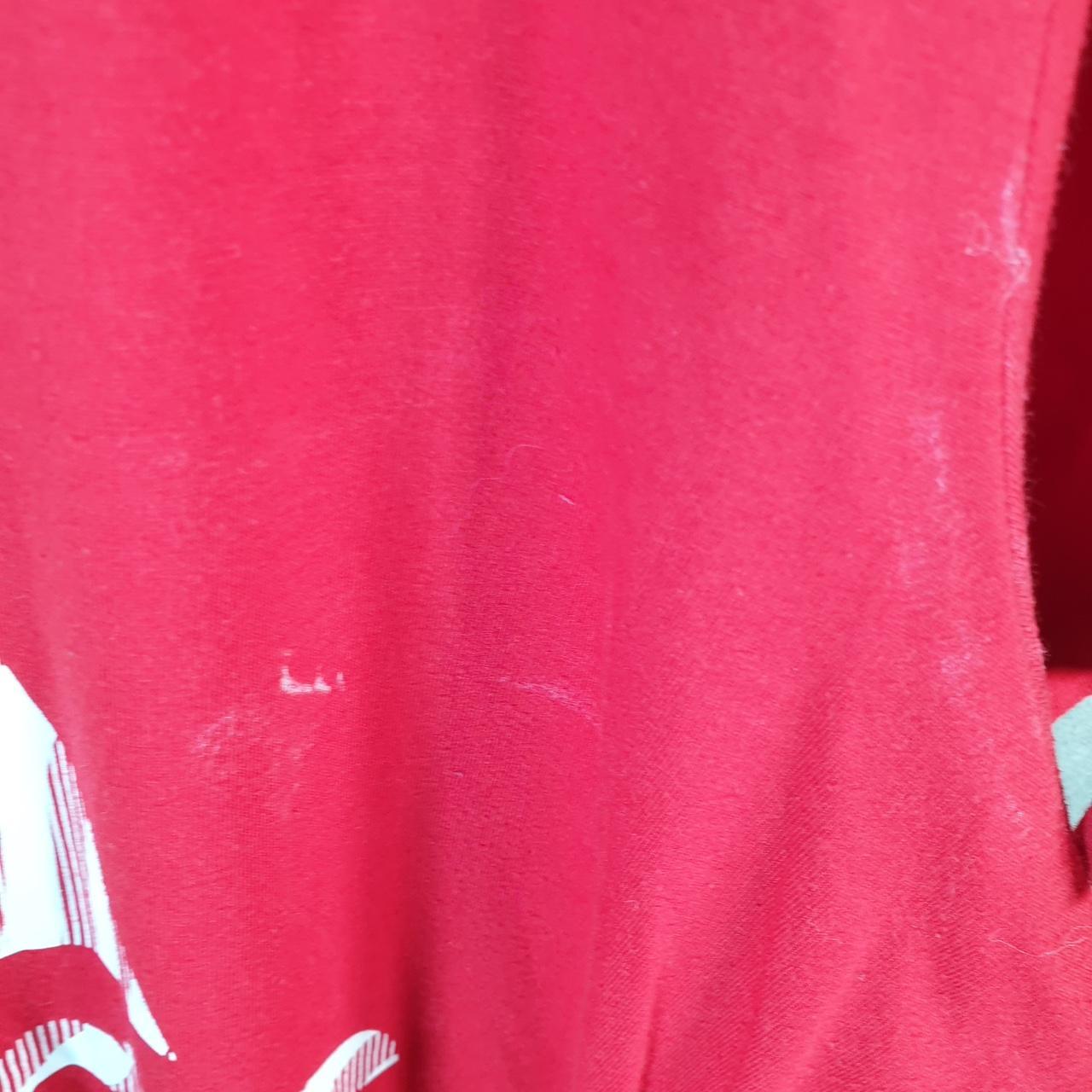 Vintage Adidas Go Tee T Shirt Shirt Men’s XL Red Three Stripes Logo Athletic C9925