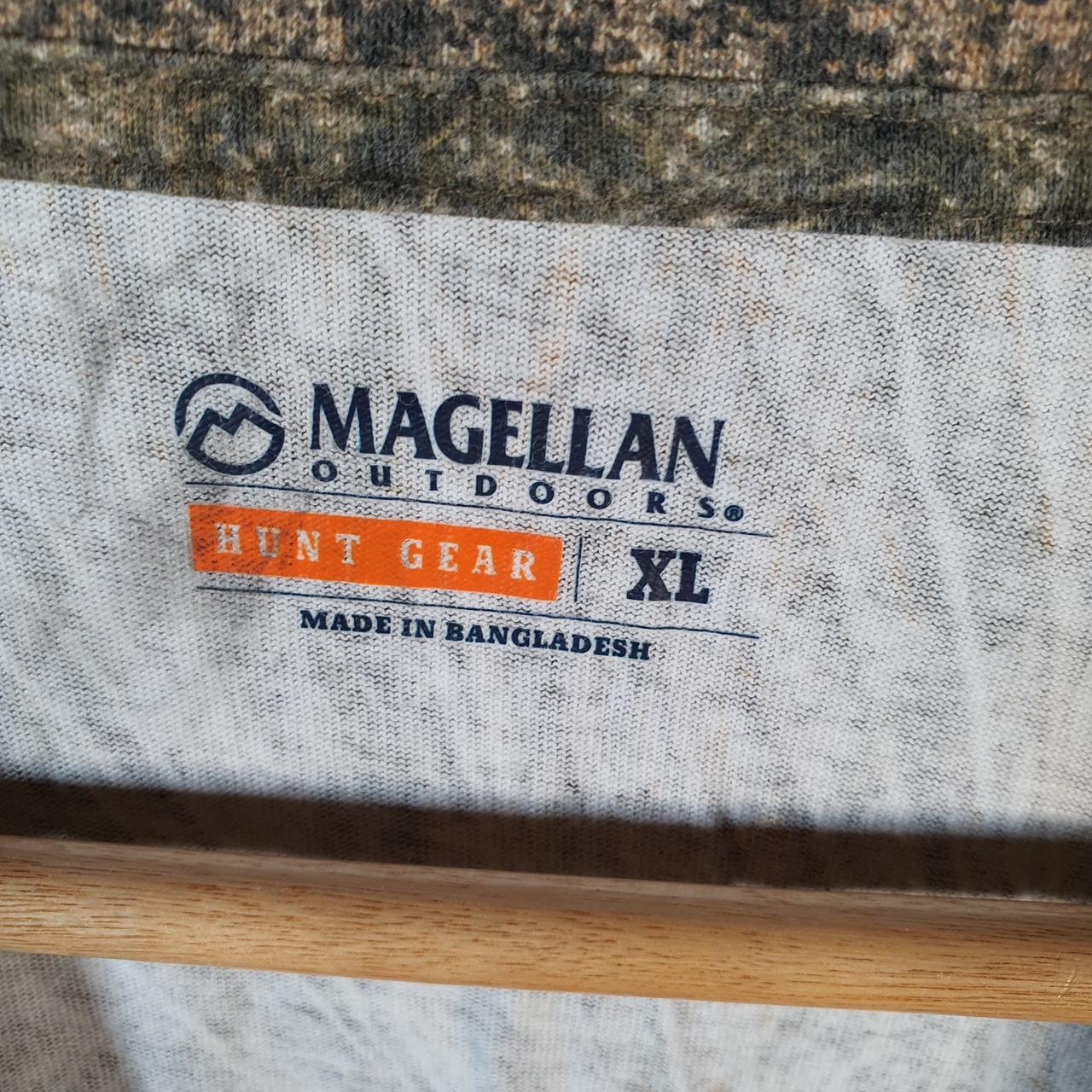 Vintage Magellan Hunt Gear RealTree Camoflauge T Shirt Men’s XL Camo Short Sleeve