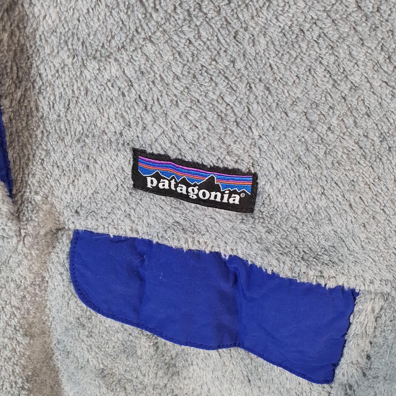 Vintage Patagonia Re Tool Half T-Snap Fleece Pullover Sweatshirt Womens Medium Grey