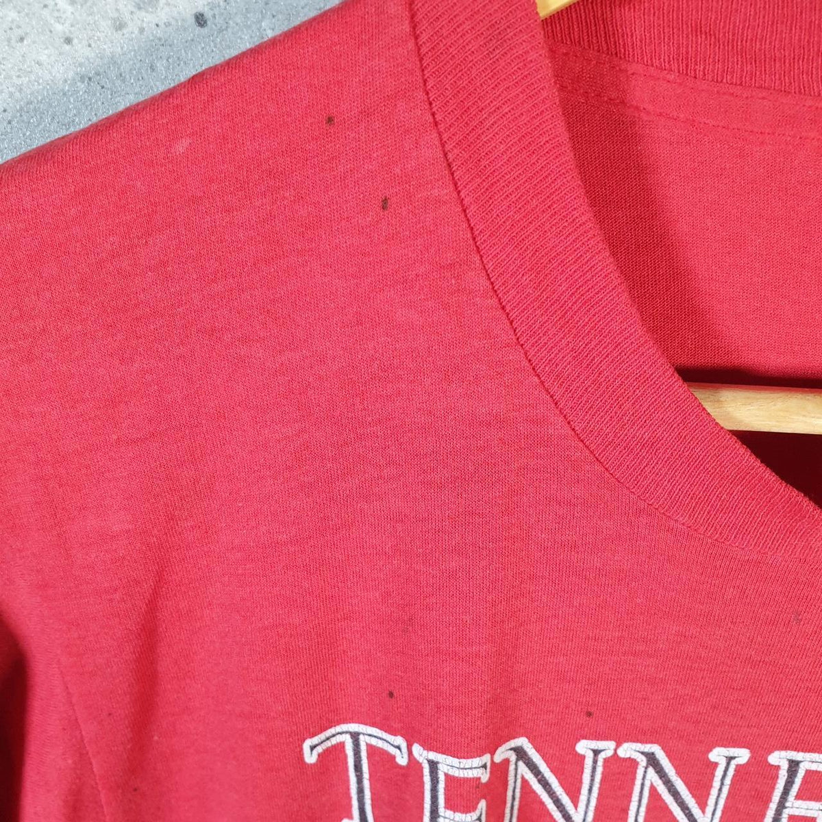 Vintage tennessee Home Of The Blues Beer 90s Single Stitch T Shirt Men’s Small Red