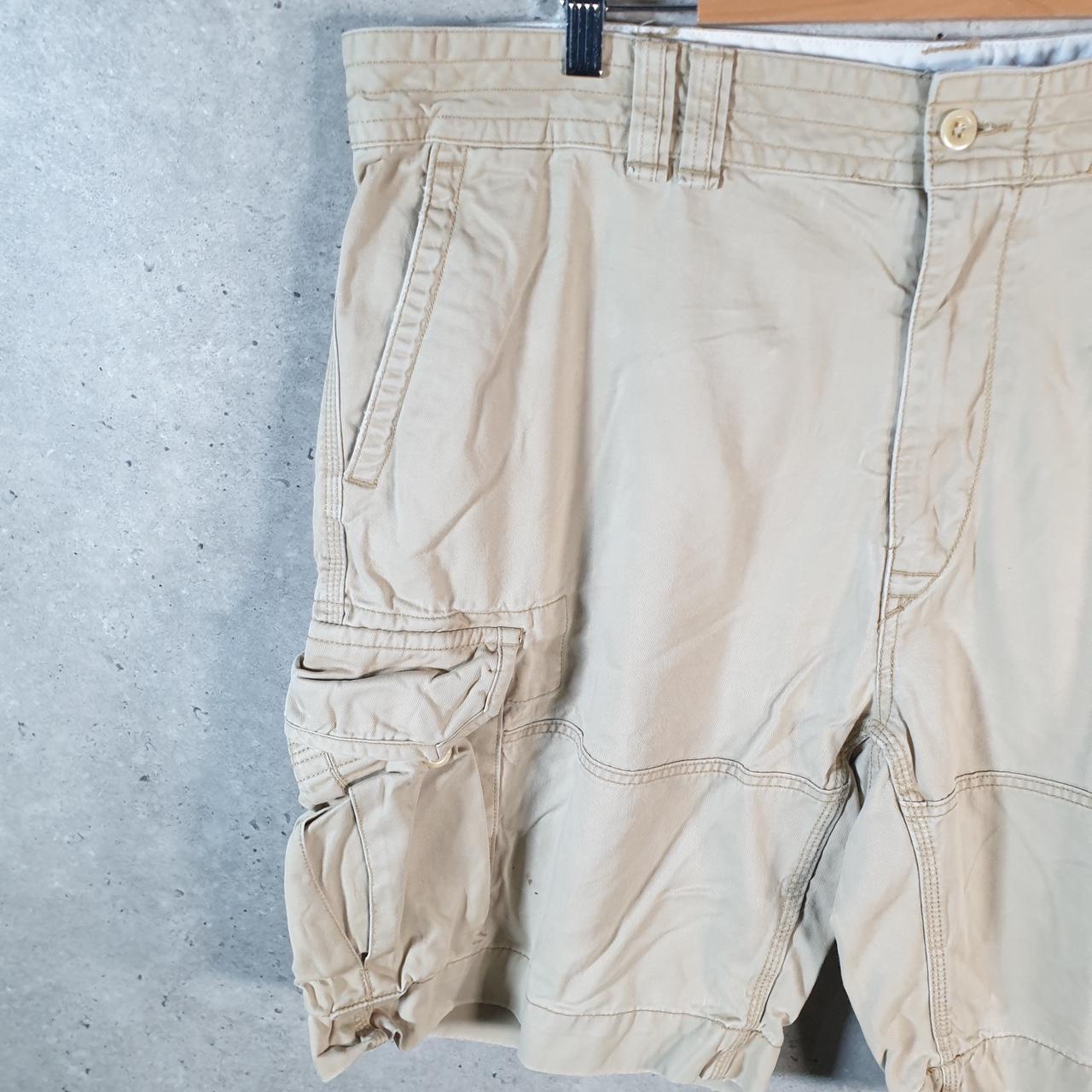 Vintage Ralph Lauren Polo Shorts Jorts Chino Cargo Men’s W42 Brown Baggy Cotton