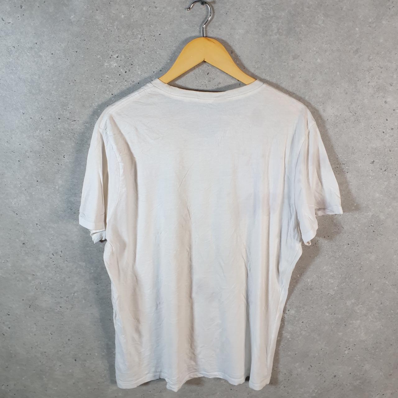 Vintage Guess Los Angeles Graphic T Shirt Men’s XL White Casual Sports Logo Athletic