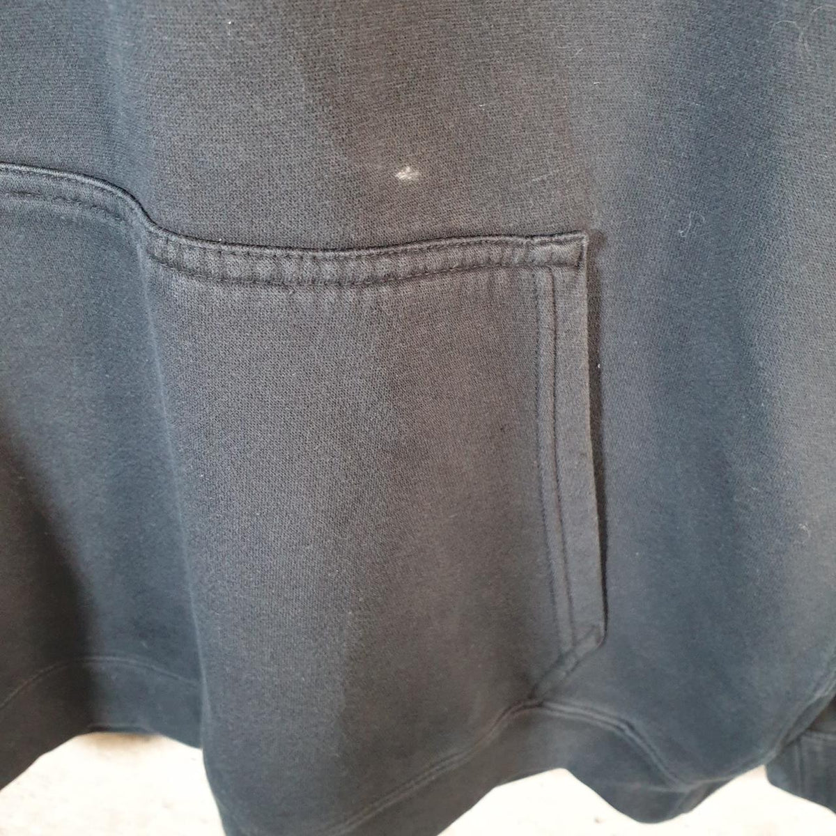 Vintage Nike Club Spellout Hoodie Men’s Medium Black Swoosh Y2K Pullover
