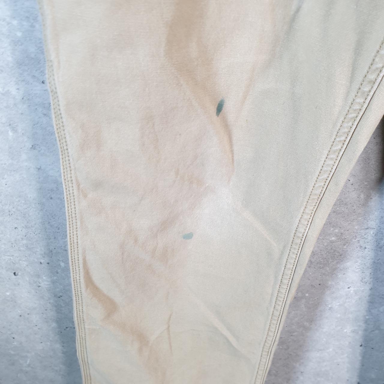 Vintage Carhartt Carpenter Trousers Mens W33 L32 Brown Relaxed Fit Workwear USA