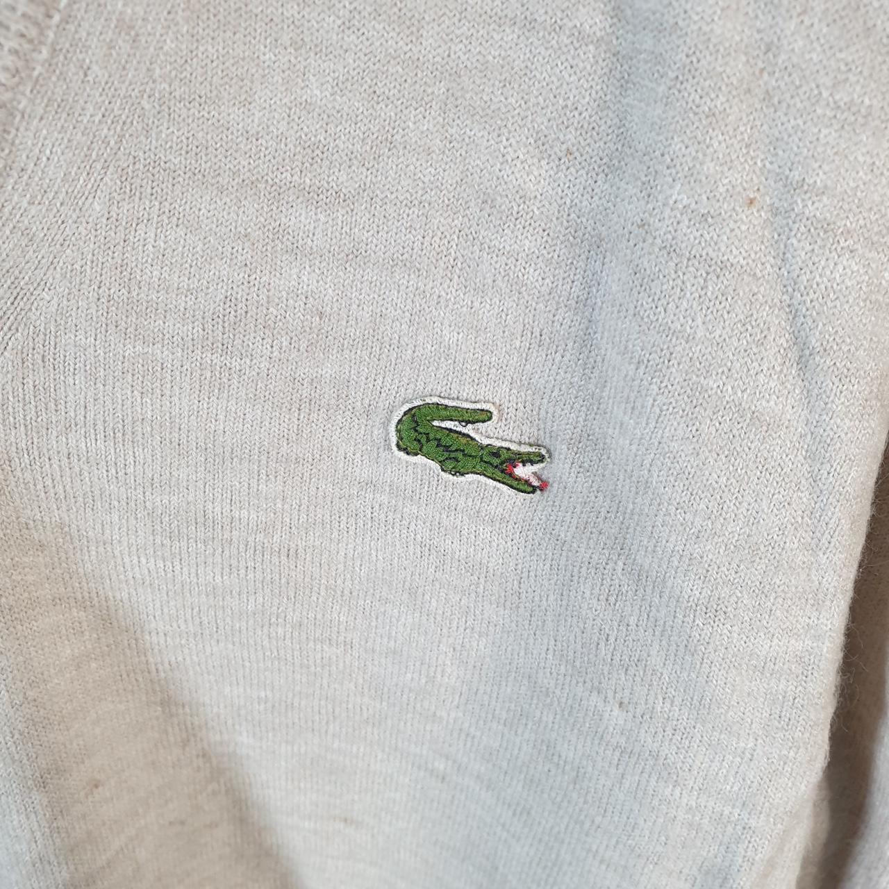 Vintage Izod Lacoste 90s USA Sweatshirt Men’s Large Brown Pullover Logo Y2K Jumper