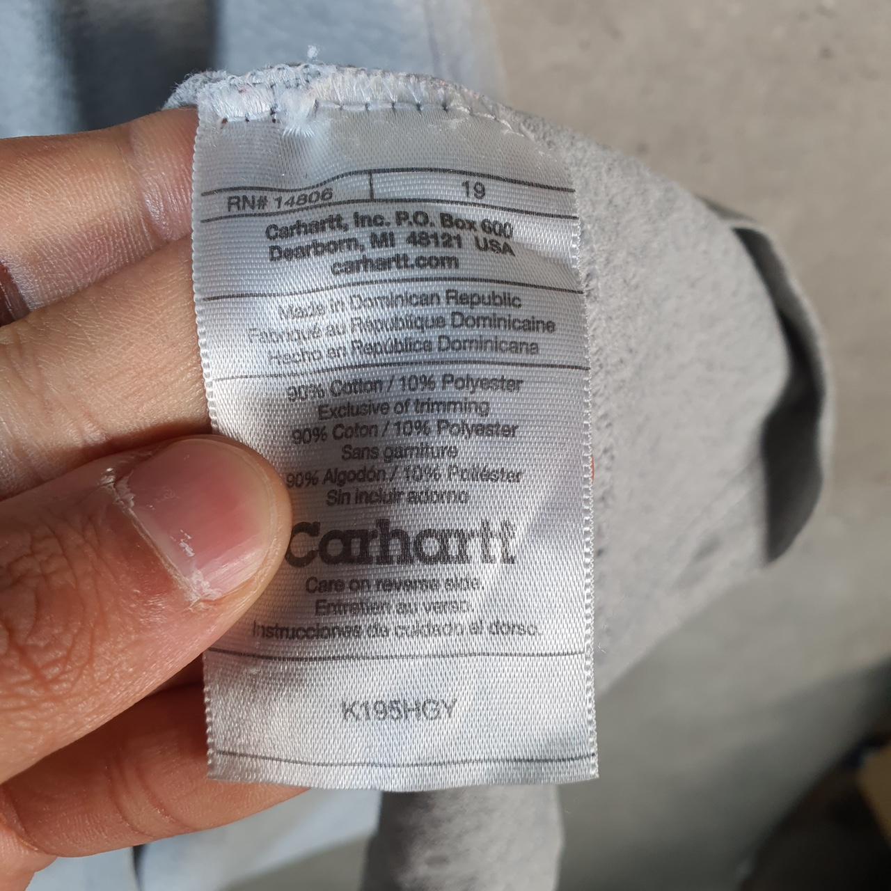 Vintage Carhartt Pocket T Shirt Men’s XL Grey Workwear Chore Utility Loose Fit C9236