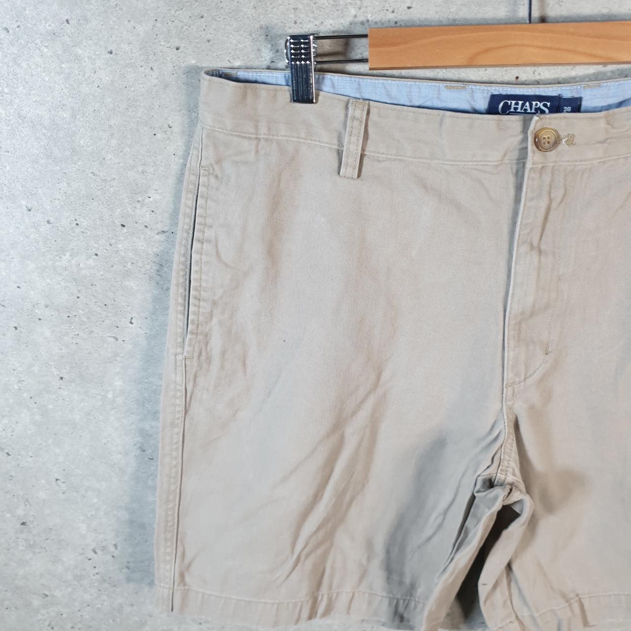 Vintage Chaps Ralph Lauren Polo Shorts Jorts Cargo Men’s W38 Brown Baggy Cotton