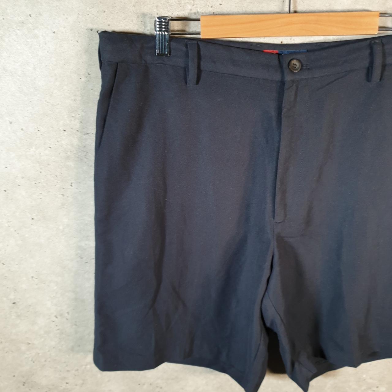Vintage Chaps Ralph Lauren Shorts Jorts Cargo Men’s W38 Navy Blue Baggy Cotton