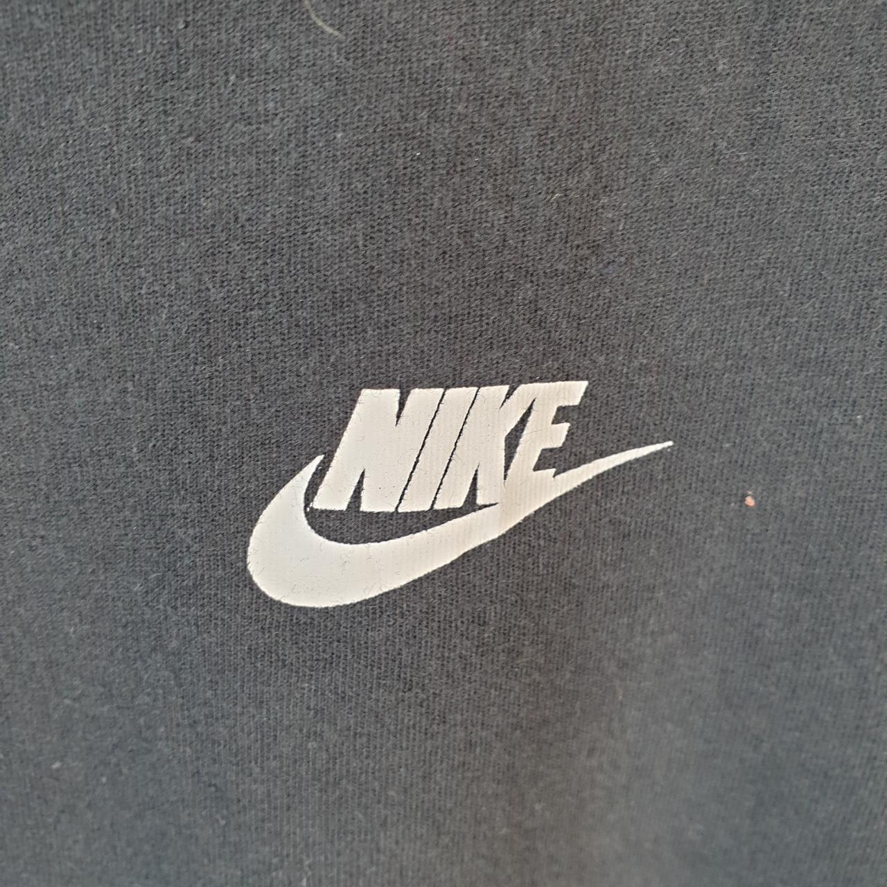 Vintage Nike Spellout Dri Fit T Shirt Men’s Large Black Logo Swoosh Athletic