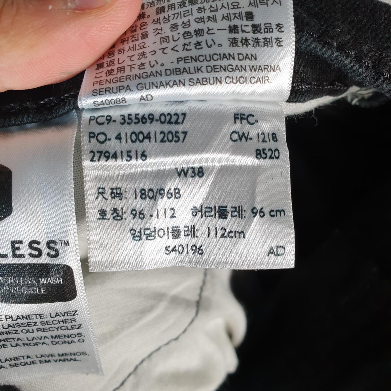 Vintage Levi’s 569 Baggy Shorts Jorts Cargo Mens W38 Black Relaxed Denim