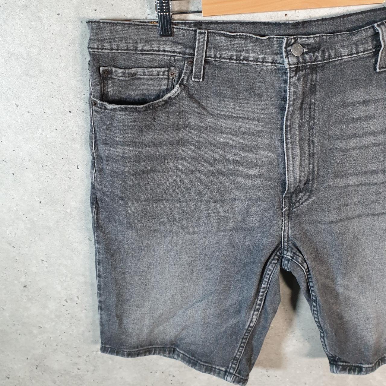 Vintage Levi’s 511 Baggy Shorts Jorts Cargo Men’s W42 Grey Relaxed Denim