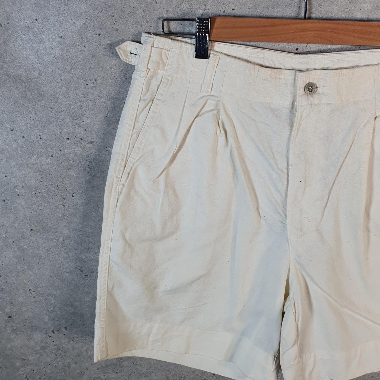 Vintage Dockers Golf Chino Shorts Jorts Cargo Men’s W32 Beige Baggy Cotton