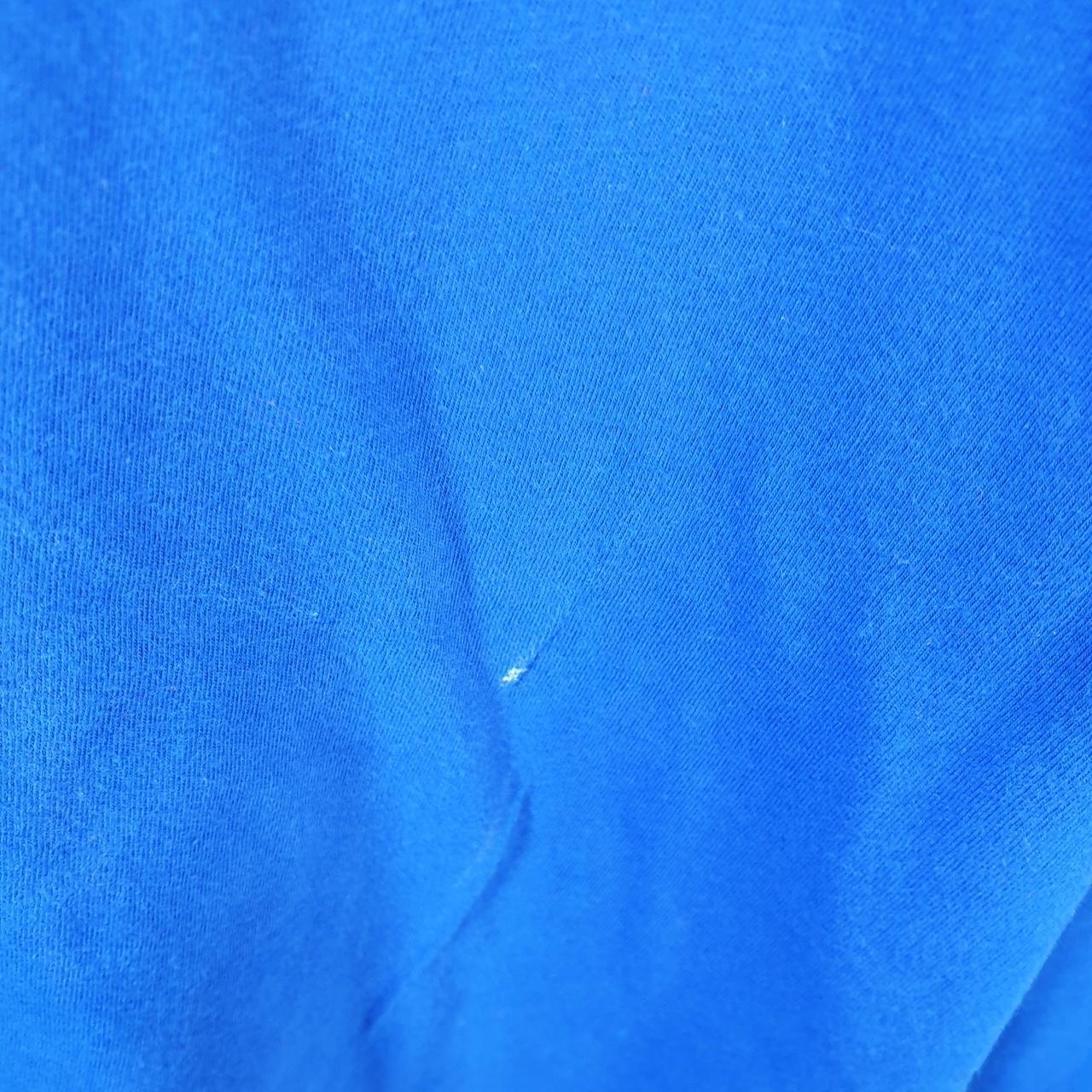 Vintage Adidas Amplifier T Shirt Shirt Men’s Large Blue Three Stripes Logo Athletic C9787