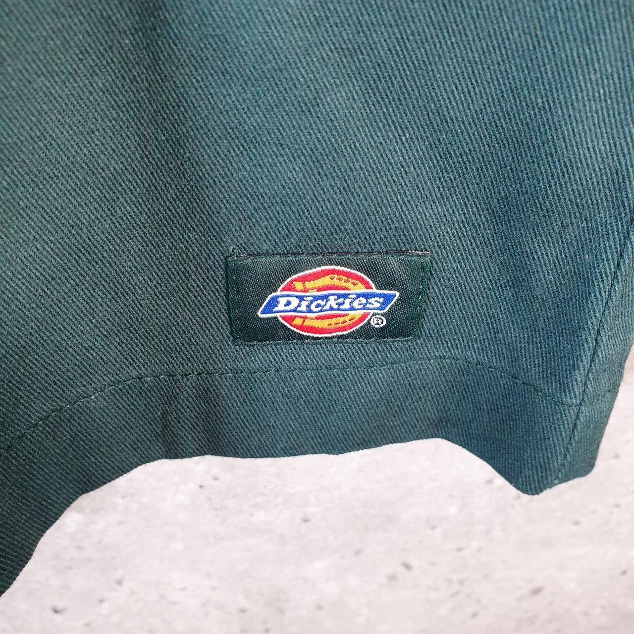 Vintage Dickies Flex Baggy Chino Shorts Jorts Cargo Mens W40 Green Relaxed Fit