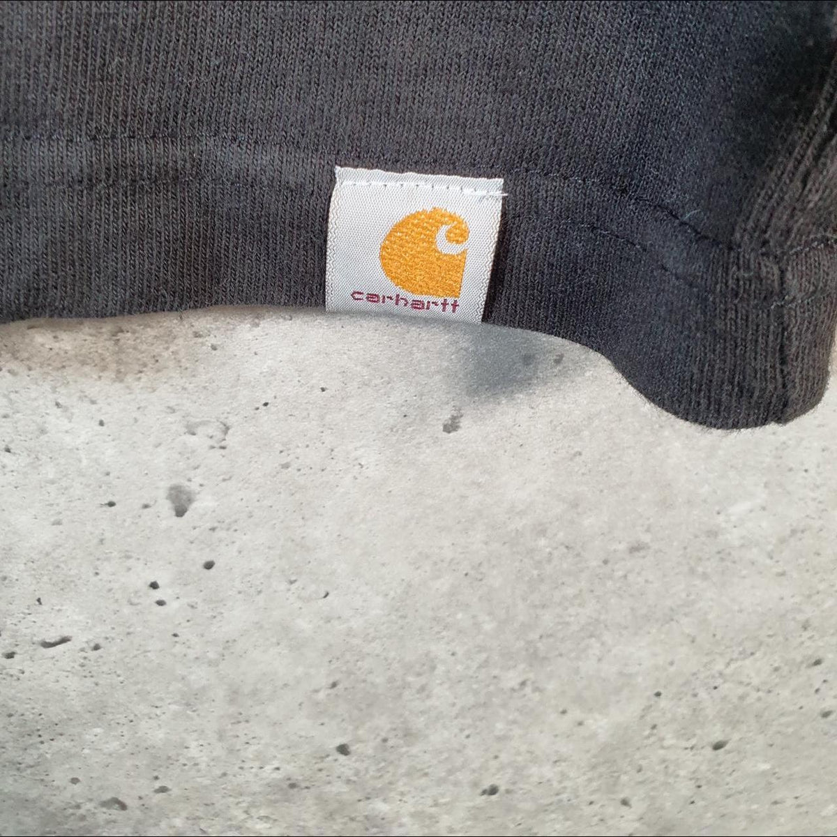 Vintage Carhartt Pocket T Shirt Men’s Medium Black Workwear Chore Utility Loose Fit C9253