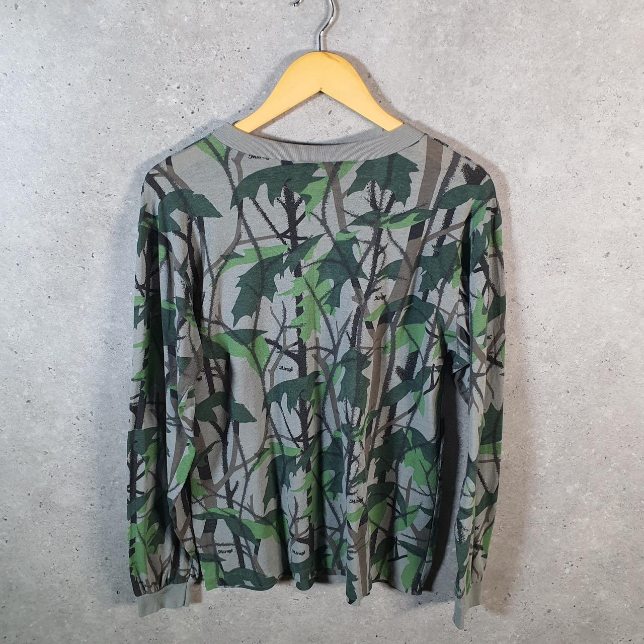 Vintage Ranger RealTree Army 90s USA Graphic Single Stitch T Shirt Men’s Small Green