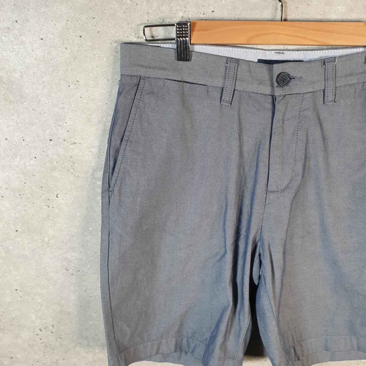 Vintage Tommy Hilfiger Chino Shorts Jorts Cargo Men’s W30 Grey Baggy Cotton