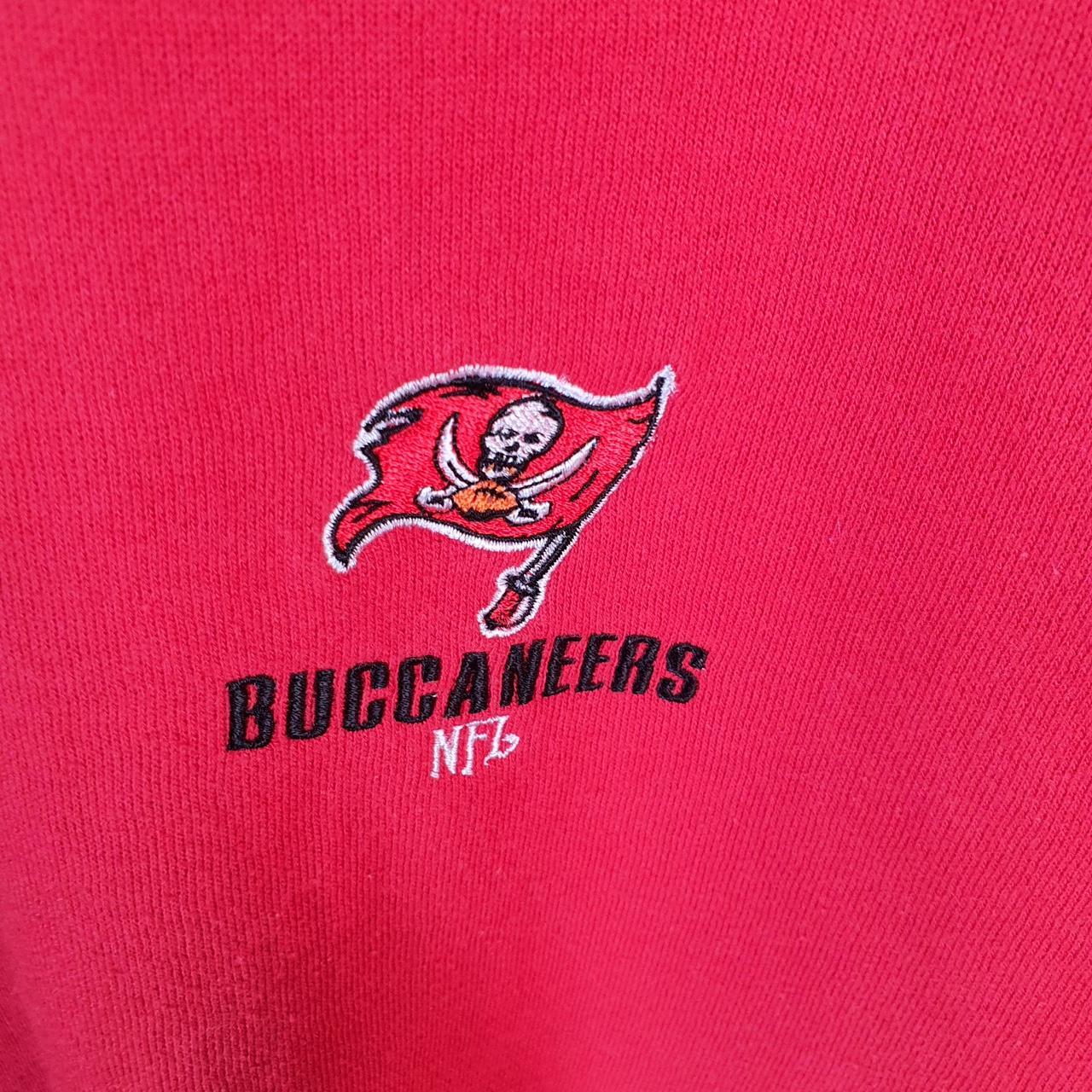 Vintage NFL Tampa Bay Buccaneers Sweatshirt Mens 2XL Red Pullover USA Pro Sport