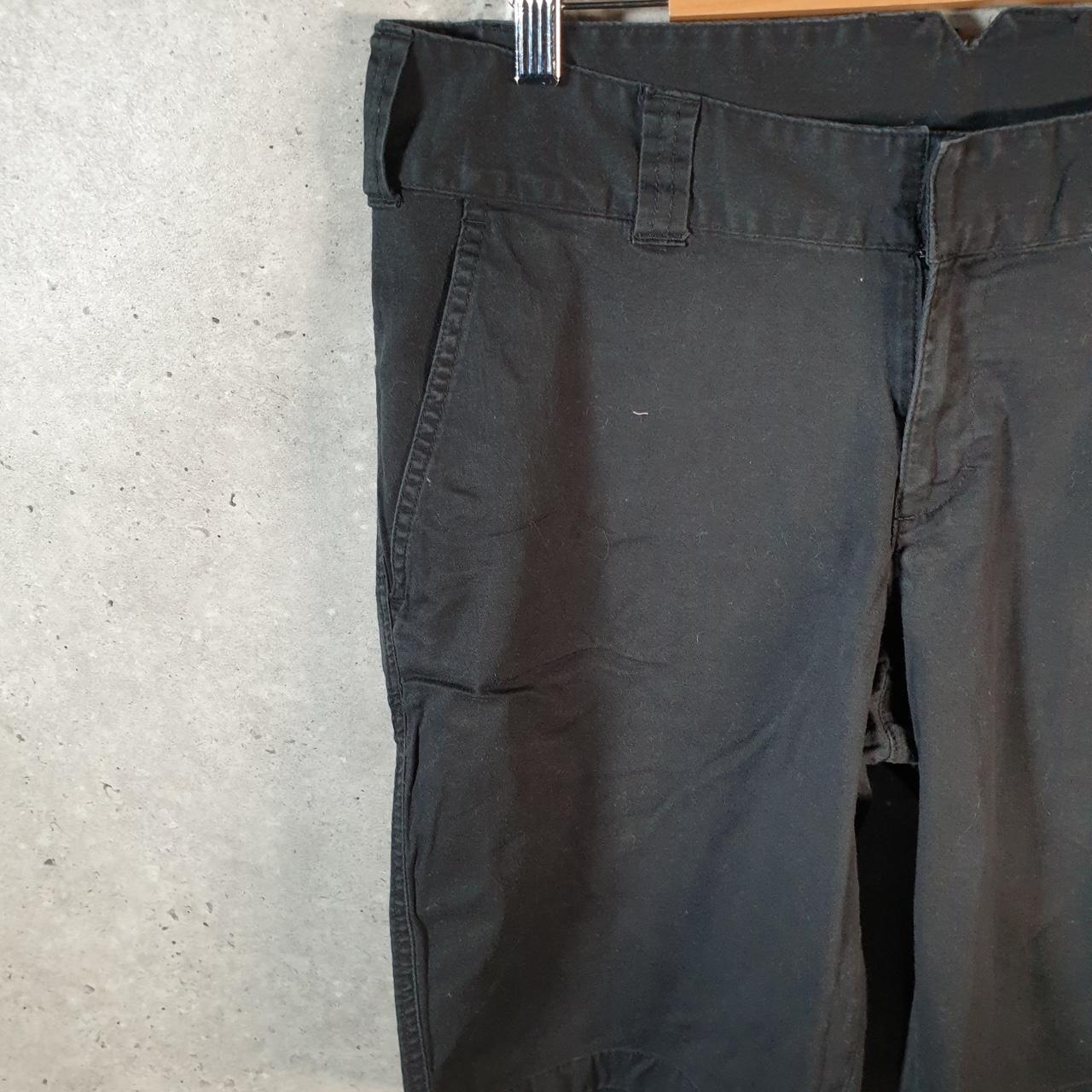 Vintage The North Face TNF Shorts Jorts Chino Cargo Womens UK14 Black Baggy Cotton