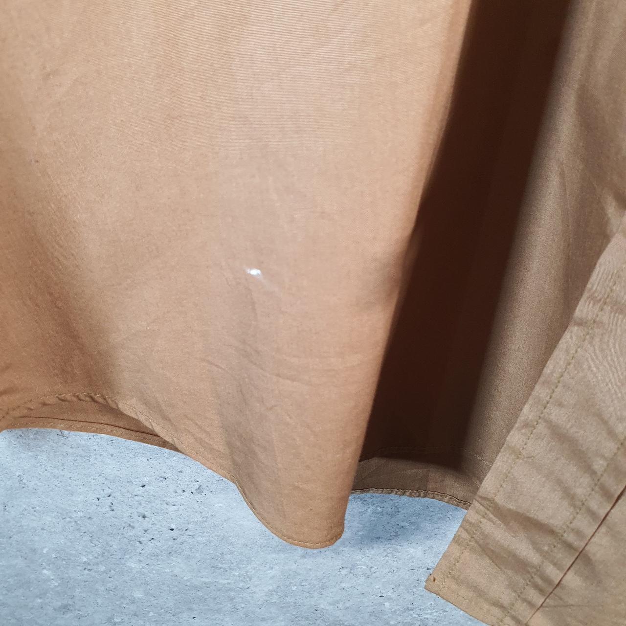 Vintage Ralph Lauren Button Down Shirt Womens Brown XL Classic Fit Cotton Pocket Big Fish Vintage