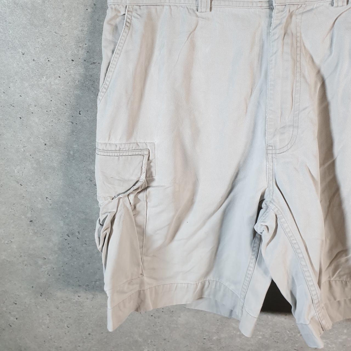 Vintage Ralph Lauren Polo Shorts Jorts Cargo Men’s W35 Brown Baggy Cotton A4385