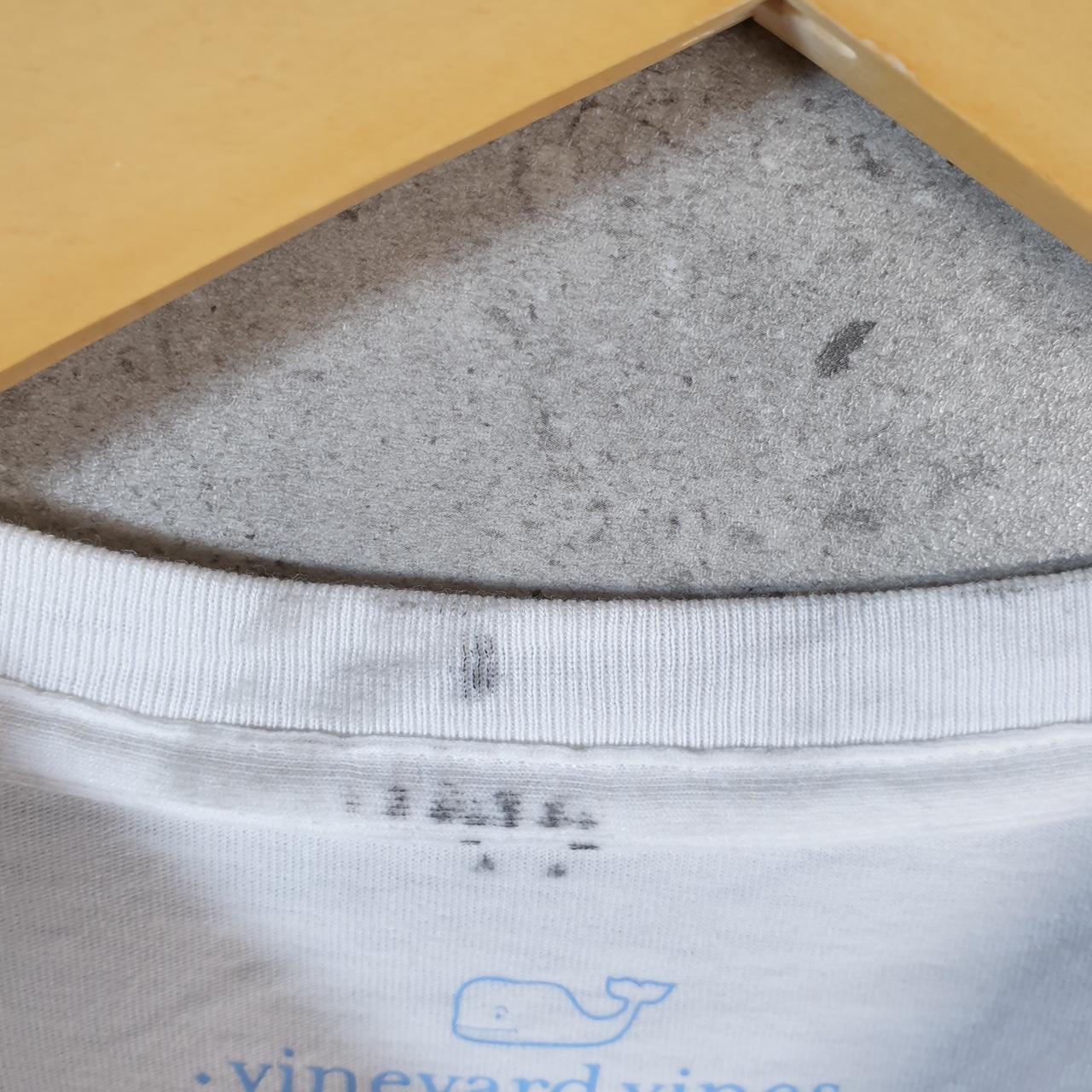 Vintage Vineyard Vines Whale T Shirt Men’s XS White Casual Logo Surfing Y2K