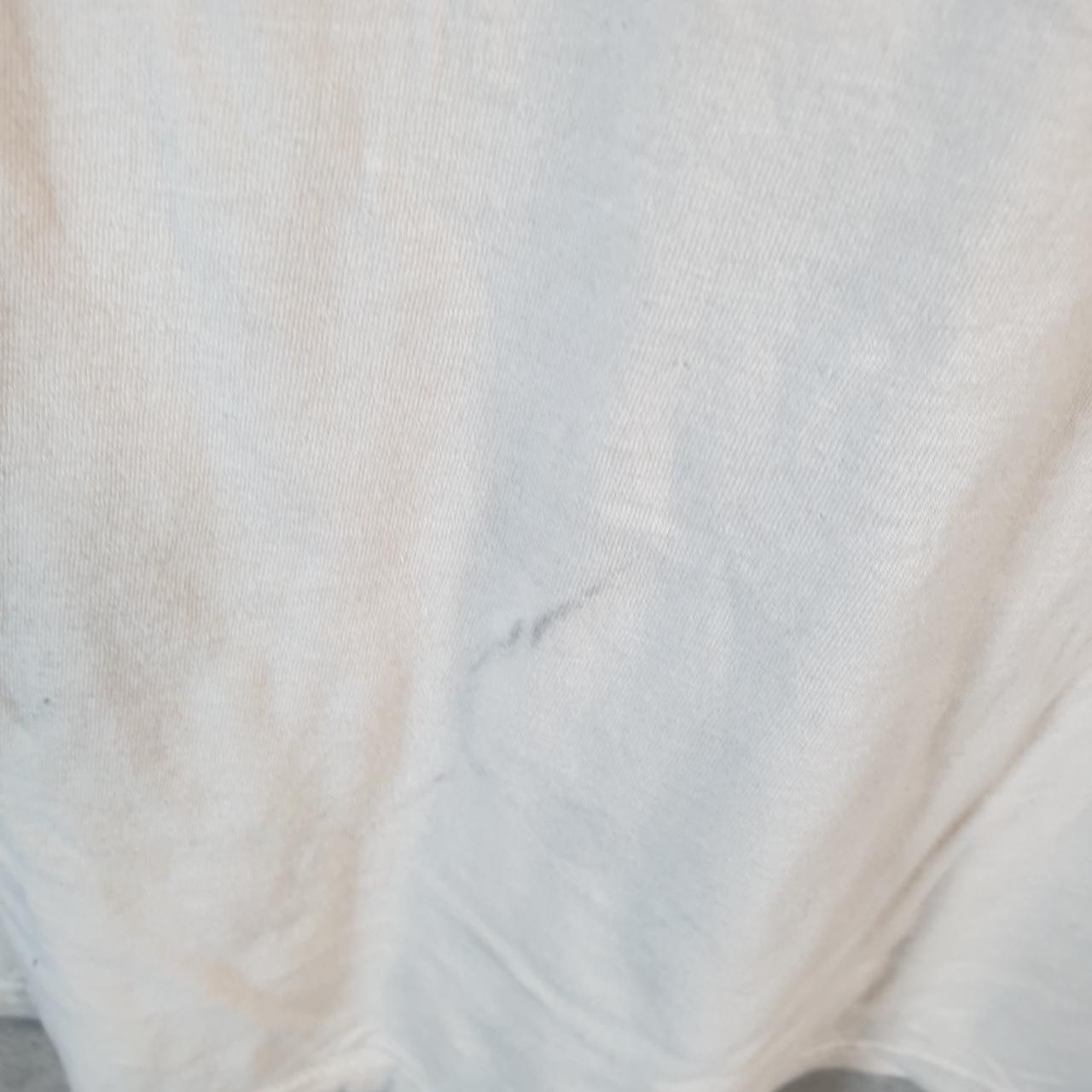 Vintage Adidas Amplifier Tee T Shirt Mens Medium White Three Stripes Logo Athletic