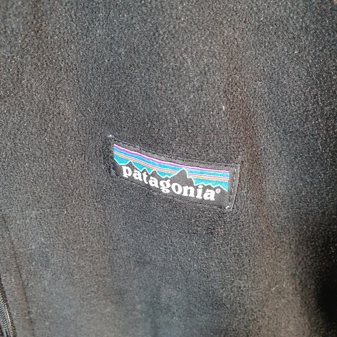 Vintage Patagonia Better Sweater 1/4 Zip Pullover Sweatshirt Womens Medium Black