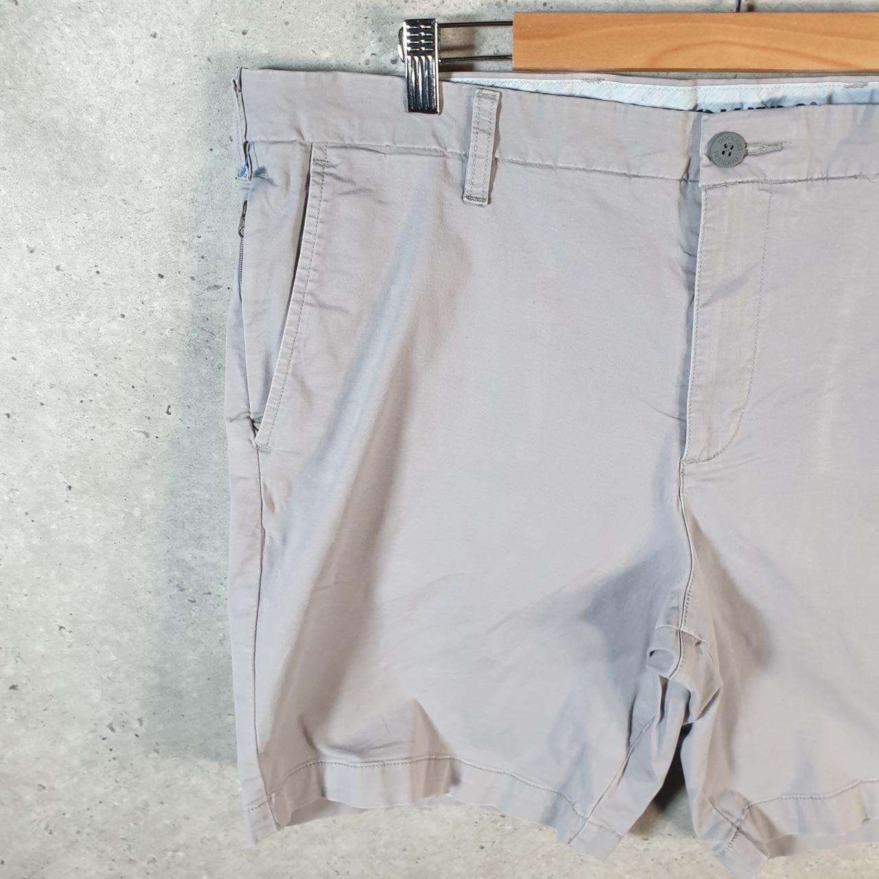 Vintage Dockers Chino Shorts Jorts Cargo Men’s W40 Grey Baggy Cotton