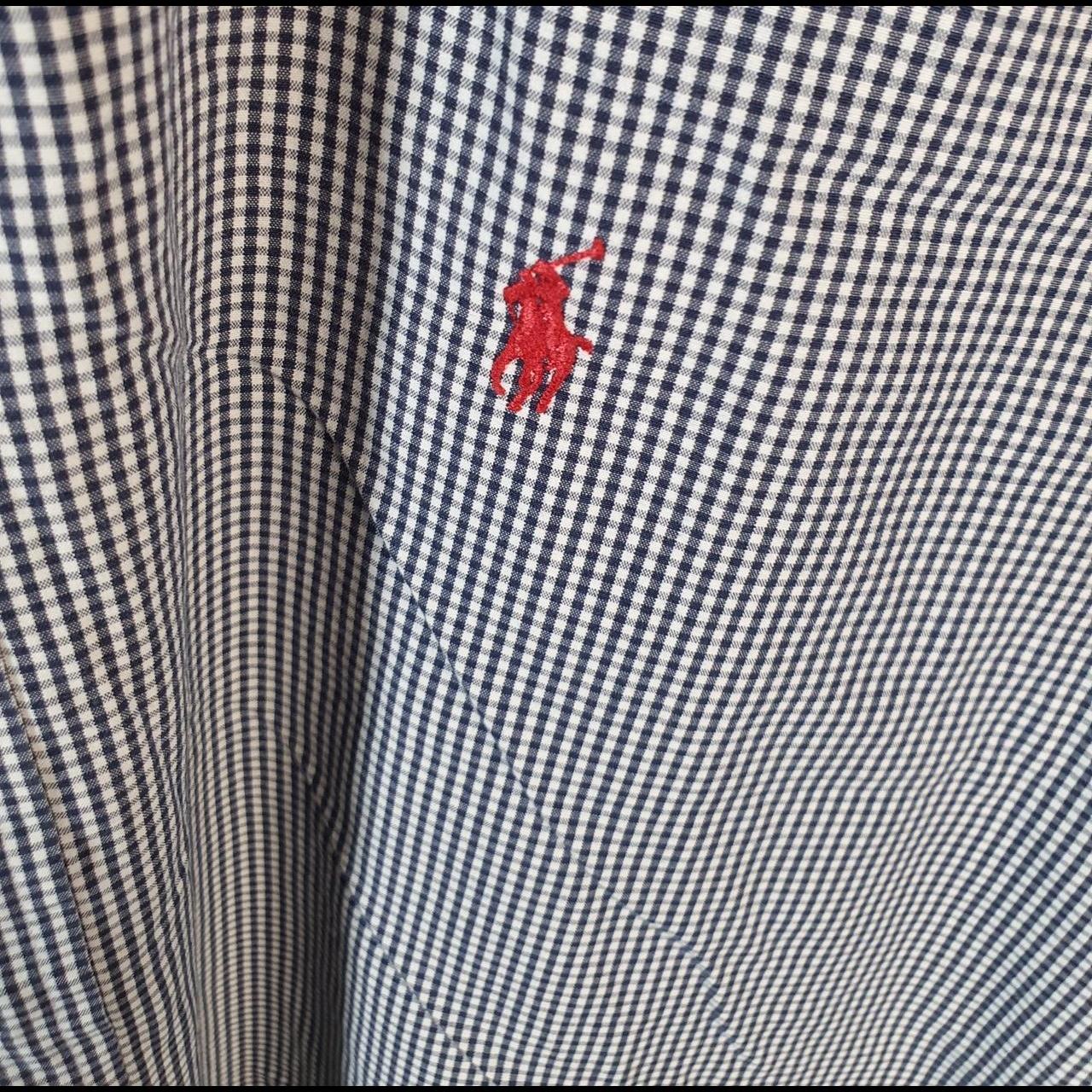 Vintage Ralph Lauren Button Down Shirt Men’s XL Checkered Blake Fit Pony Cotton