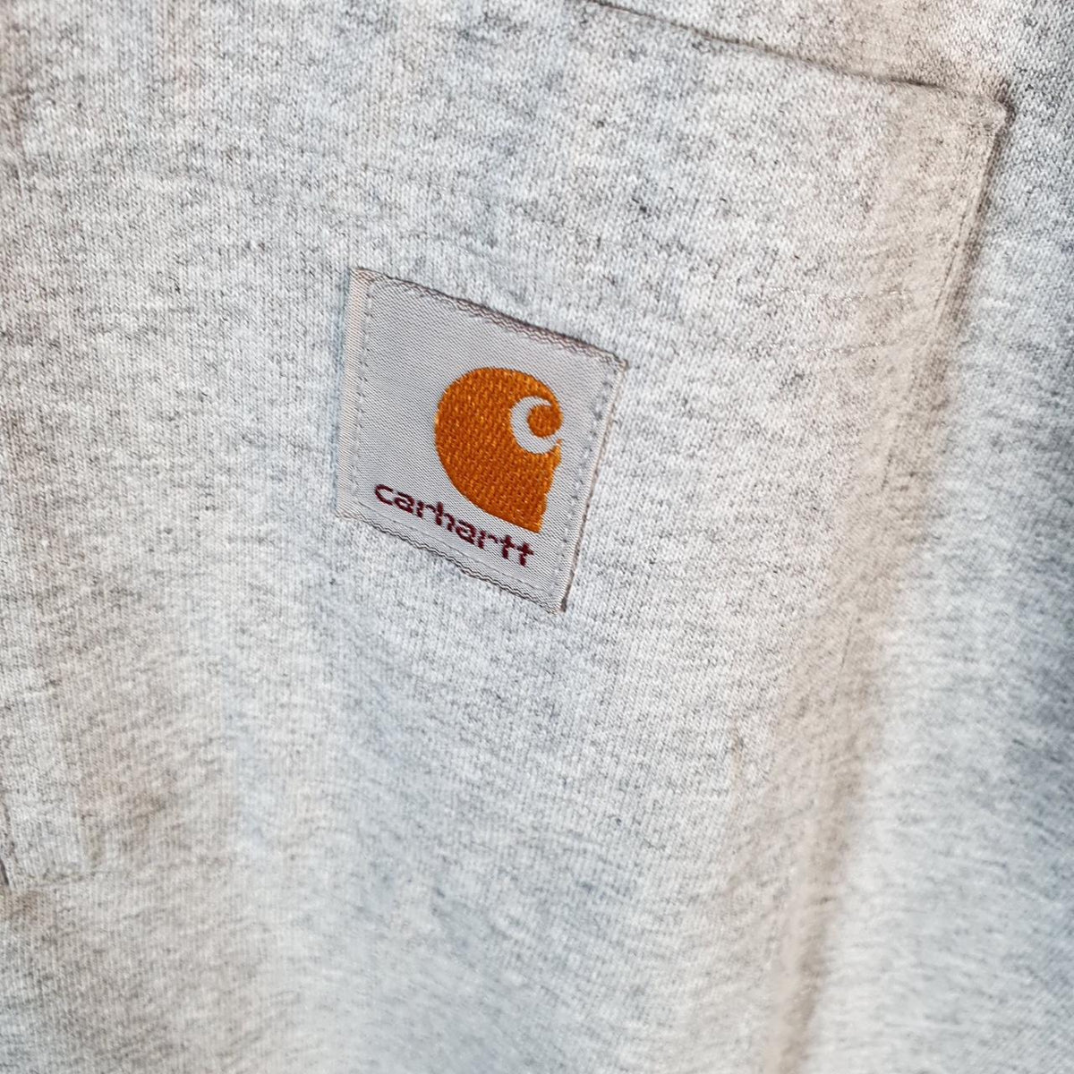 Vintage Carhartt Pocket T Shirt Men’s Large Grey Workwear Chore Utility Loose Fit C9265
