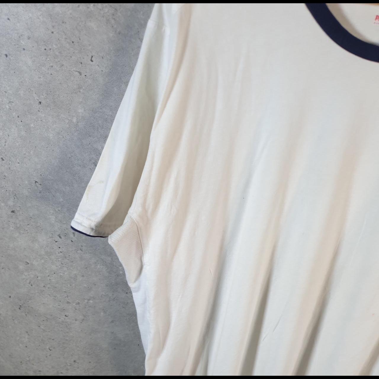 Vintage Puma Italia Italy Soccer T Shirt Mens 2XL White sports Logo Athletic