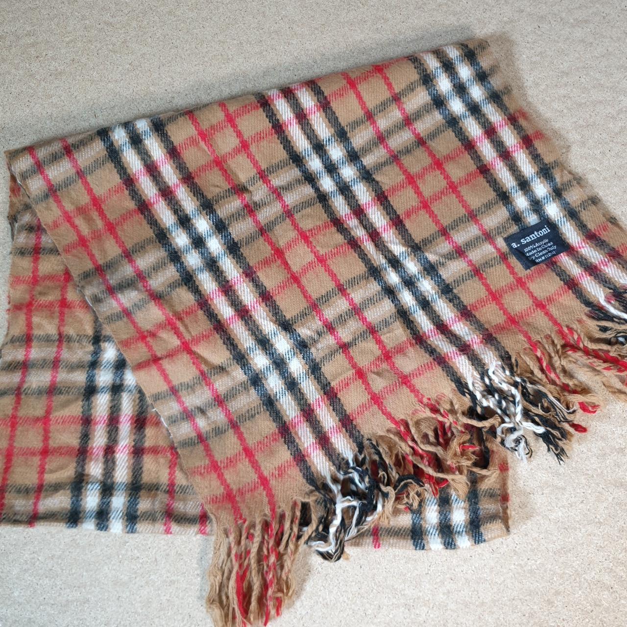 Tartan Nova Check Checkered Scarf