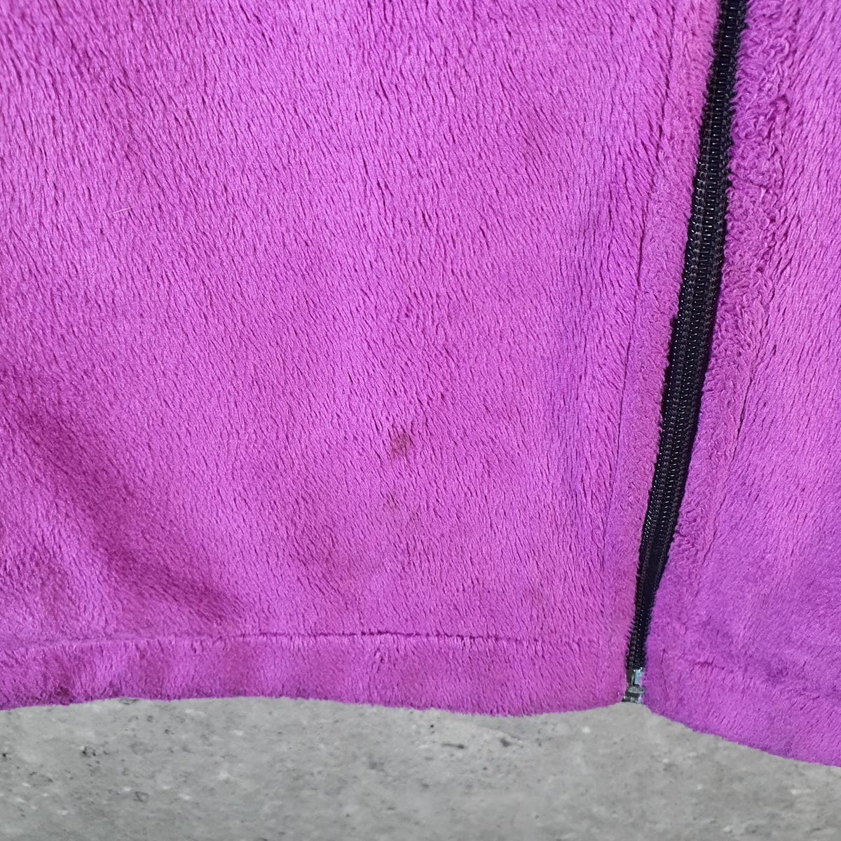 Fila Fleece Full Zip Sweatshirt Womens Small Pink Embroidered Logo