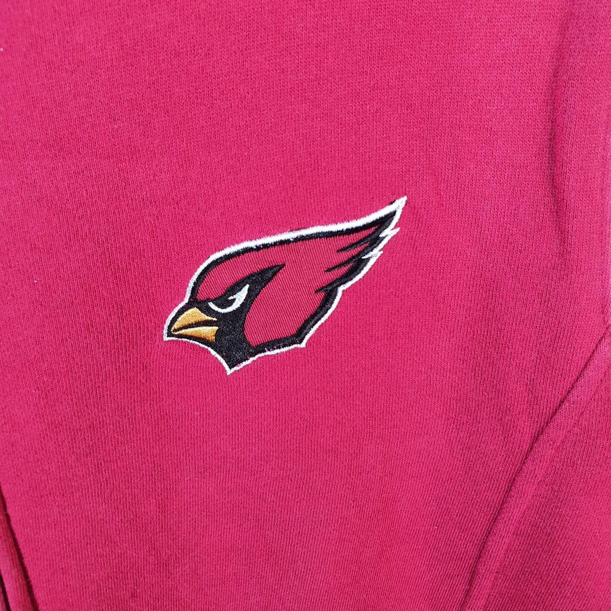 Vintage NFL Arizona Cardinals Hoodie Womens Medium Red Full Zip USA Pro Sport