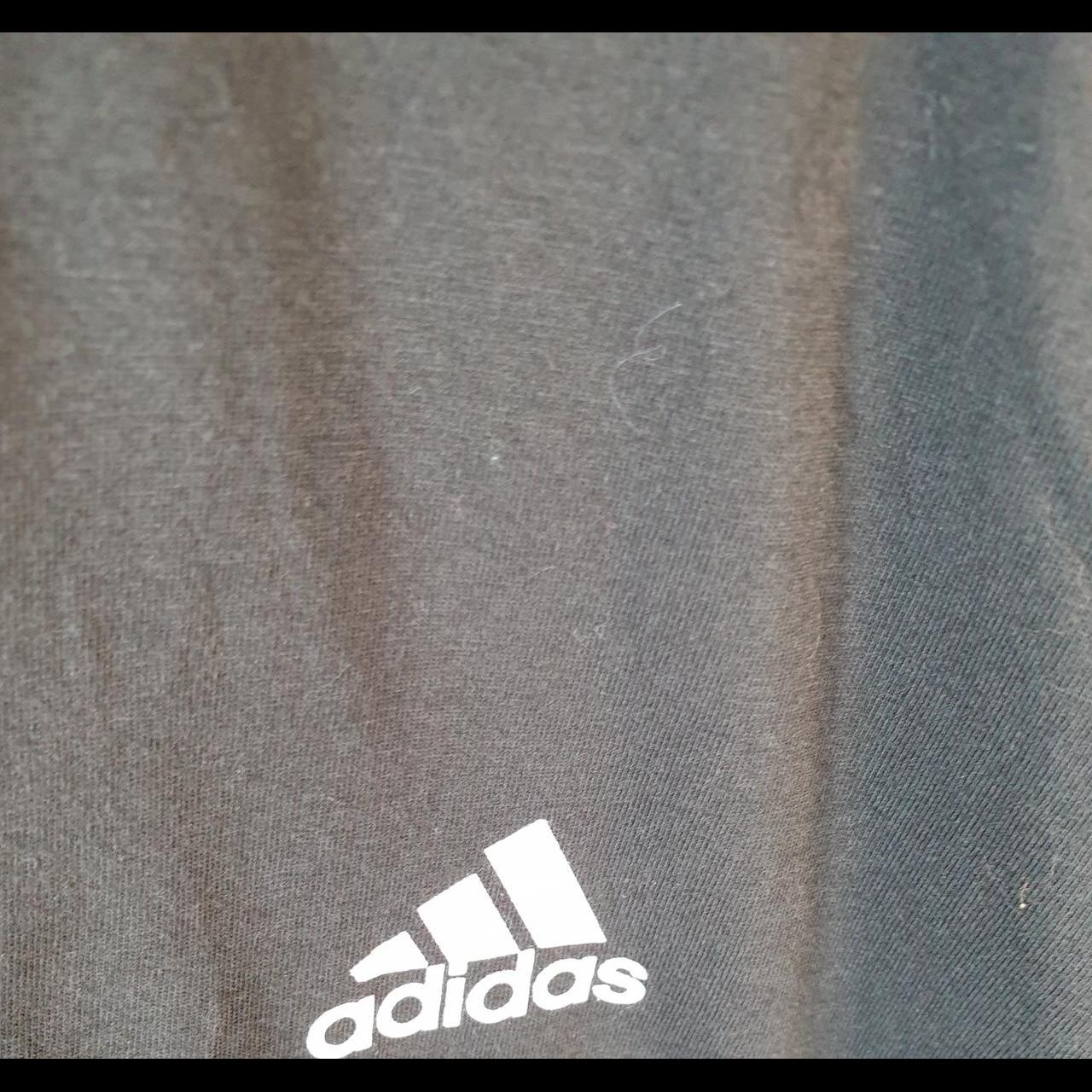 Vintage Adidas Golf T Shirt Men’s 2XL Black Three Stripes Logo Athletic