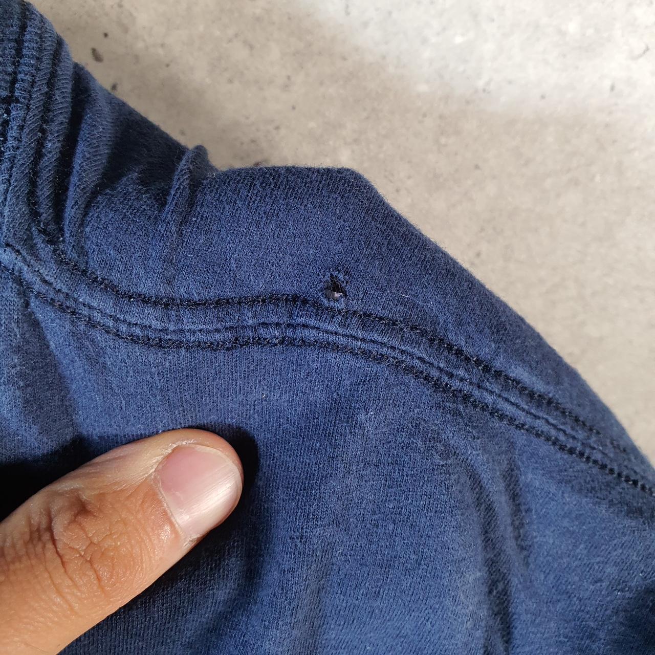 Vintage Adidas Go To Tee Retro T Shirt Men’s Large Navy Blue Three Stripes Logo