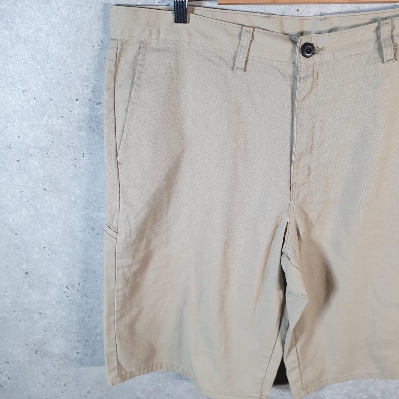 Vintage Dickies Baggy Chino Shorts Jorts Cargo Mens W38 Brown Loose Fit
