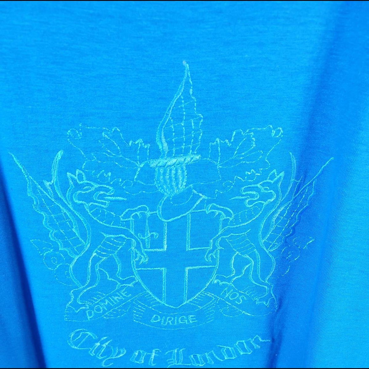 Vintage President City of London 90s USA Single Stitch T Shirt Men’s Medium Blue