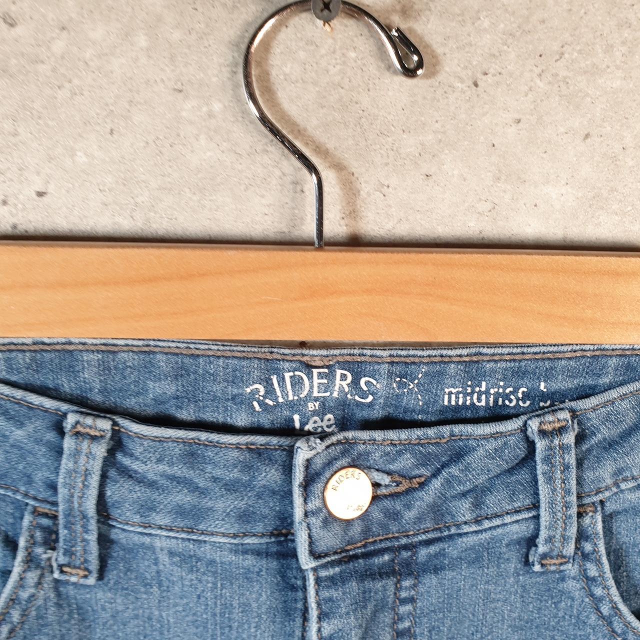 Vintage Lee Baggy Shorts Jorts Cargo Womens W32 Blue Relaxed Denim