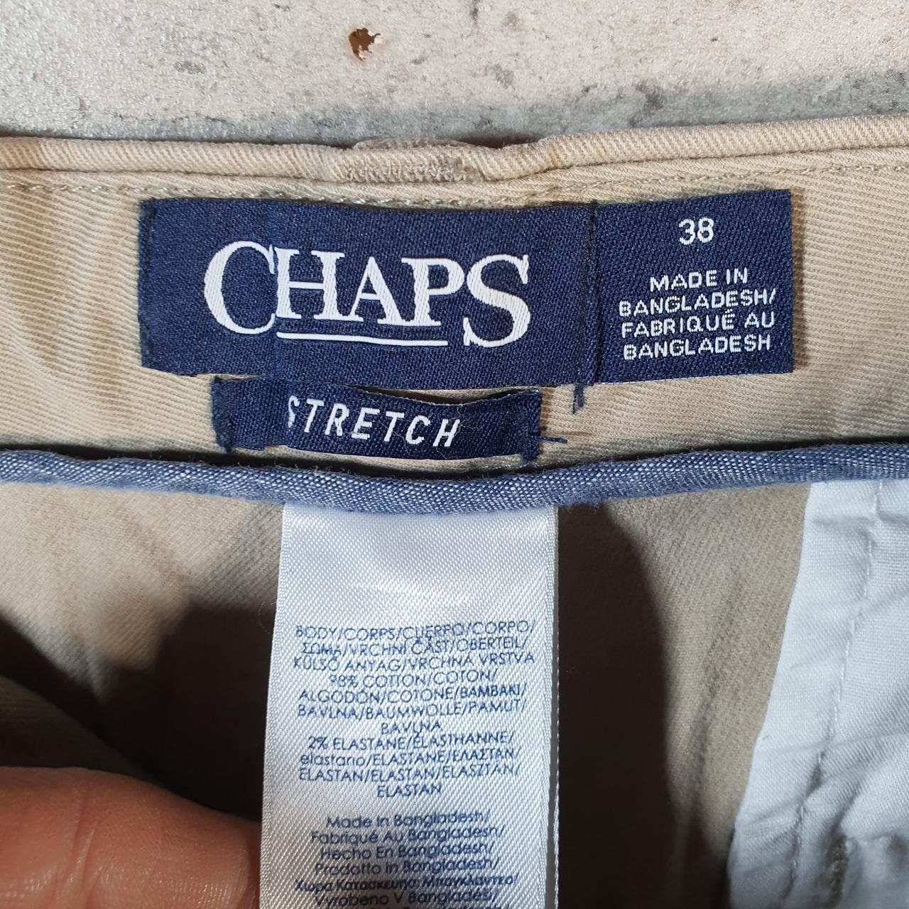 Vintage Chaps Ralph Lauren Chino Shorts Jorts Cargo Men’s W38 Brown Baggy Cotton